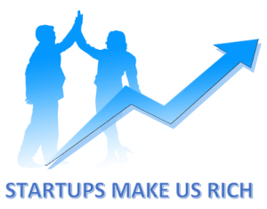 Startups make us rich